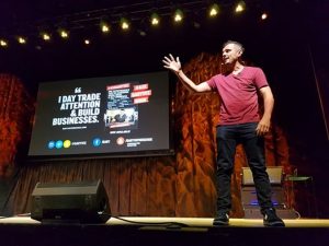 Gary Vaynerchuk from Vayner Media doing a Q&A with the entire audience @Archangel Summit Photo Credit: Charles Wah