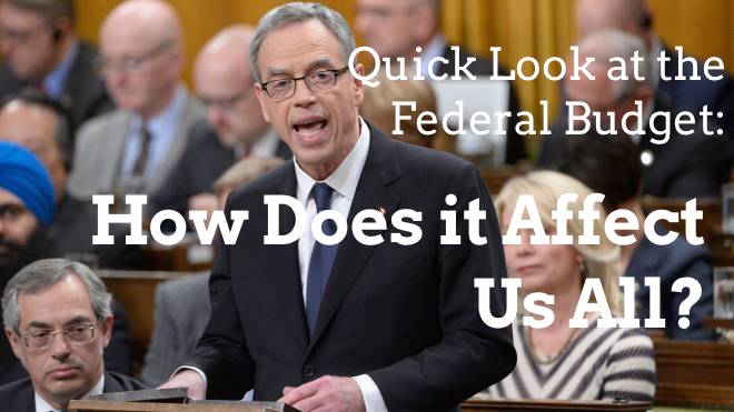 A Quick Look at the Federal Budget – How Does it Affect Us All?